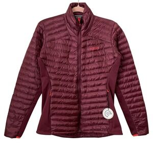 Rab Jacket Womens Small Red Cirrus Flex 2.0 Primaloft Insulated Puff Lightweight